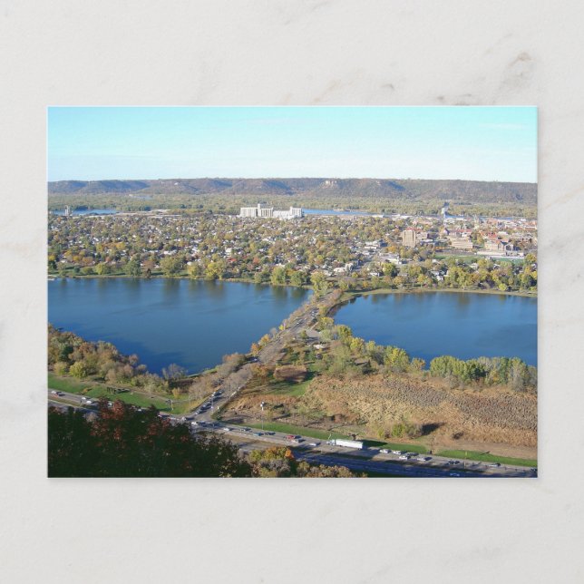 Postal Lago Winona - Winona, MN (Anverso)