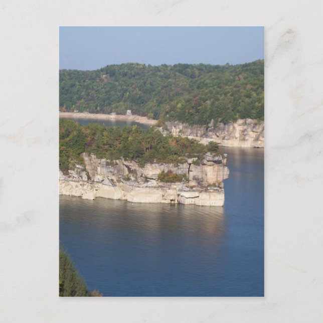 Postal Lago WV Summersville (Anverso)