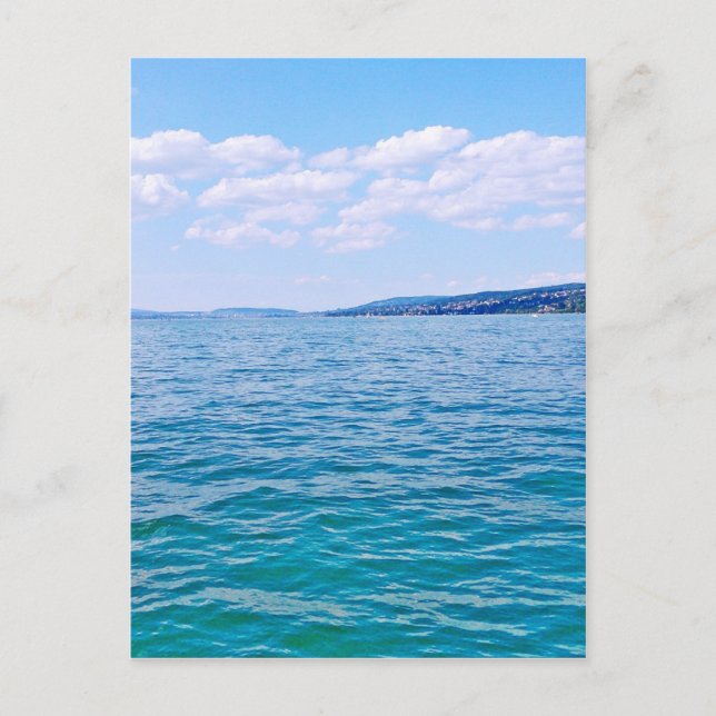 Postal Lago Zurich (Anverso)