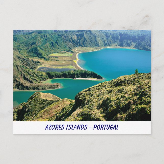 Postal Lagoa do Fogo - Azores (Anverso)