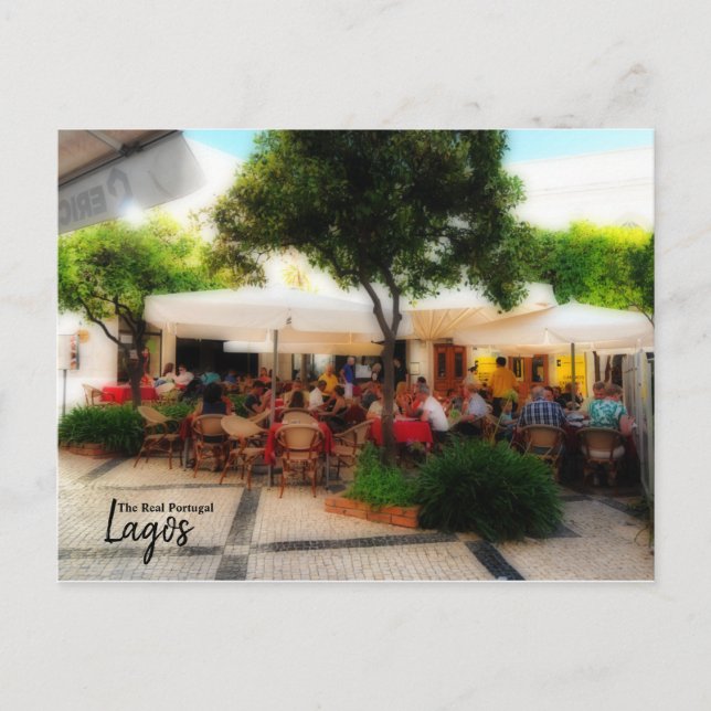 Postal Lagos, Algarve, Portugal (Anverso)
