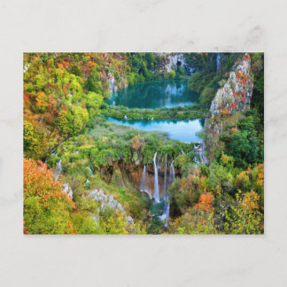 Postal Lagos de Plitvice en Croacia