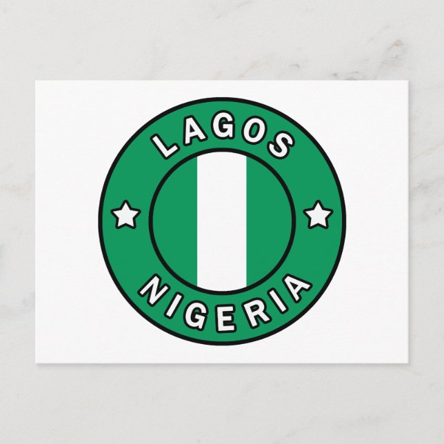 Postal Lagos Nigeria (Anverso)