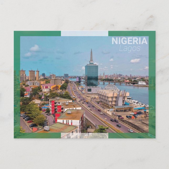 Postal Lagos - Nigeria (Anverso)