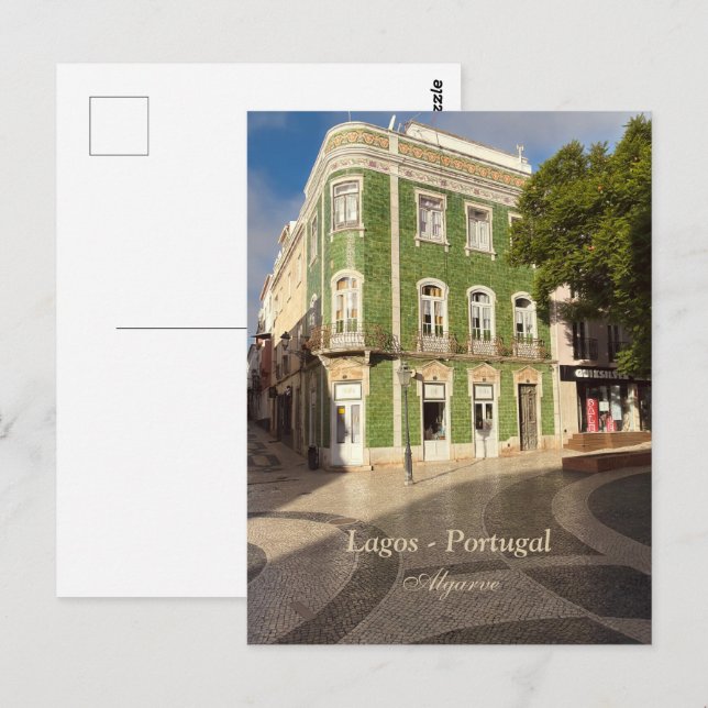 Postal Lagos - Portugal (Anverso / Reverso)