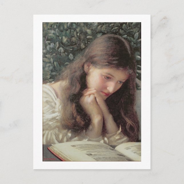 Postal Lágrimas de ralentí (c/c sobre papel) (Anverso)