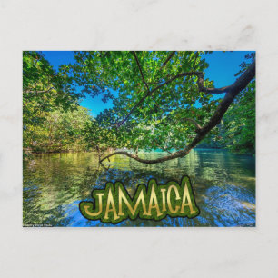 Postal Laguna Azul de Jamaica, Puerto Antonio