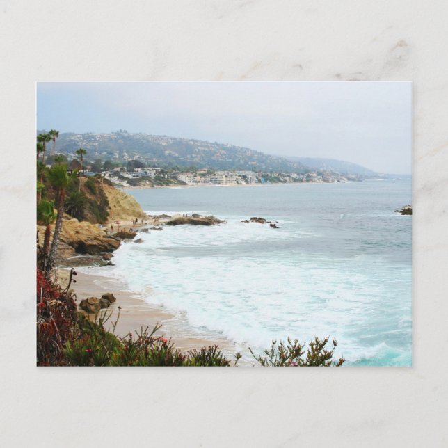 Postal Laguna Beach (Anverso)