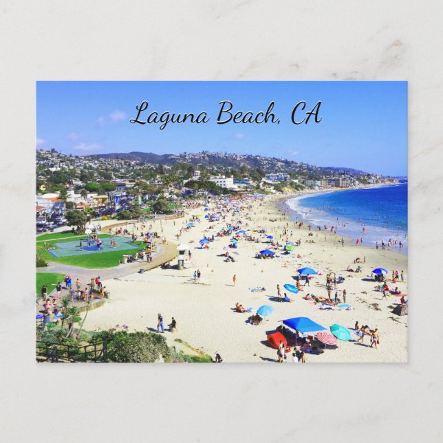 Postal Laguna Beach, CA (Anverso)