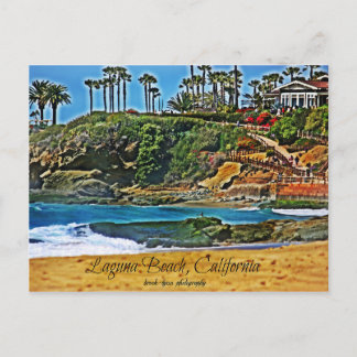 Postal Laguna Beach, California
