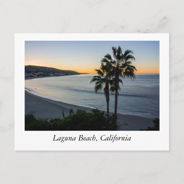 Postal Laguna Beach, California (Anverso)