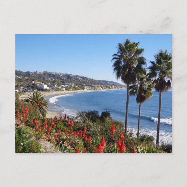 Postal laguna beach california (Anverso)