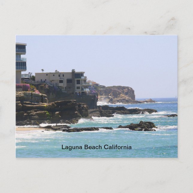 Postal Laguna Beach California (Anverso)