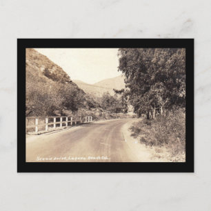 Postal Laguna Beach, California 1928 Vintage