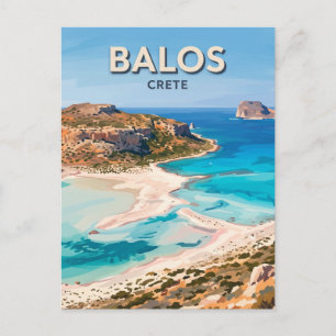 Postal Laguna de Balos Kissamos Grecia