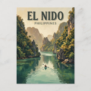 Postal Laguna de Cadlao, El Nido Filipinas
