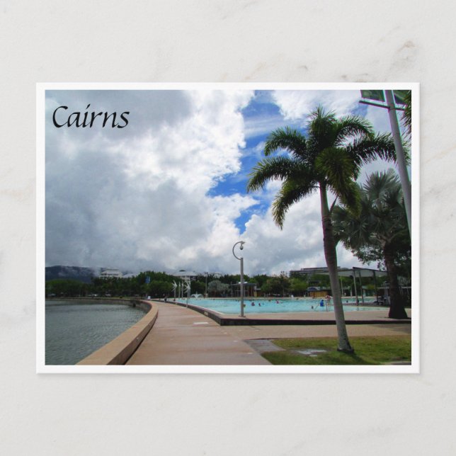 Postal laguna de cairns esplanade (Anverso)