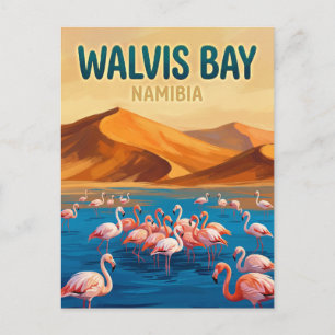 Postal Laguna de Walvis Bay Namibia