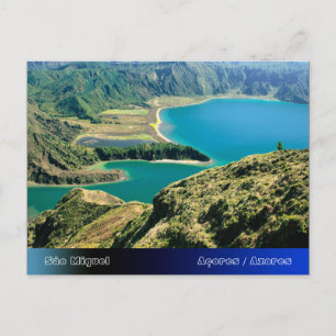 Postal Laguna do Fogo, Azores