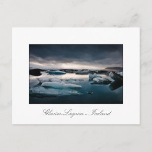 Postal Laguna Glaciar Agosto 2009 #2c Atardecer