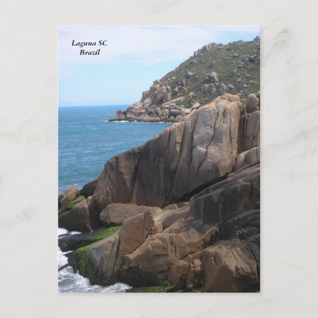 Postal Laguna - SC - Brasil (Anverso)