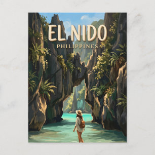 Postal Laguna Secreta, El Nido Filipinas
