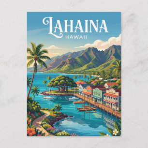 Postal Lahaina Hawái