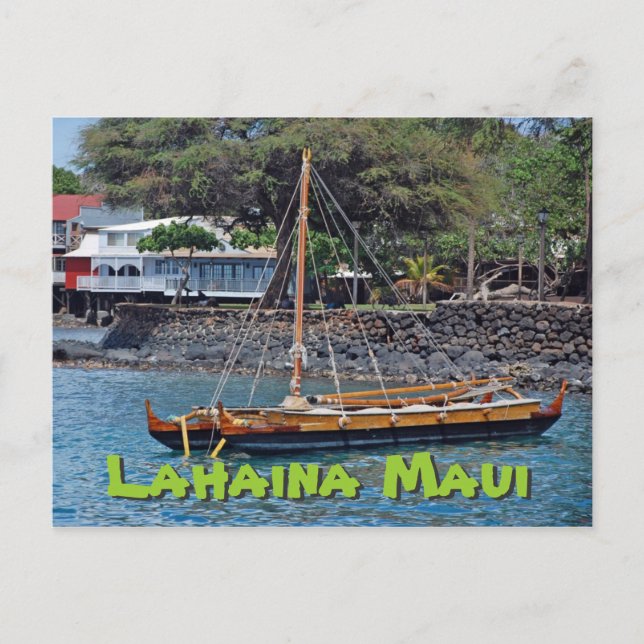 Postal Lahaina Maui (Anverso)