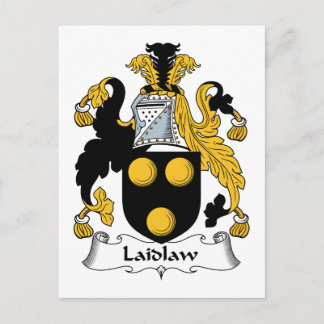 Postal Laidlaw Family Crest