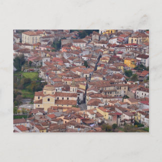Postal Laino Borgo desde arriba