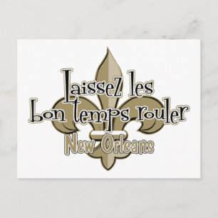 Postal Laissez le bon temps rouler