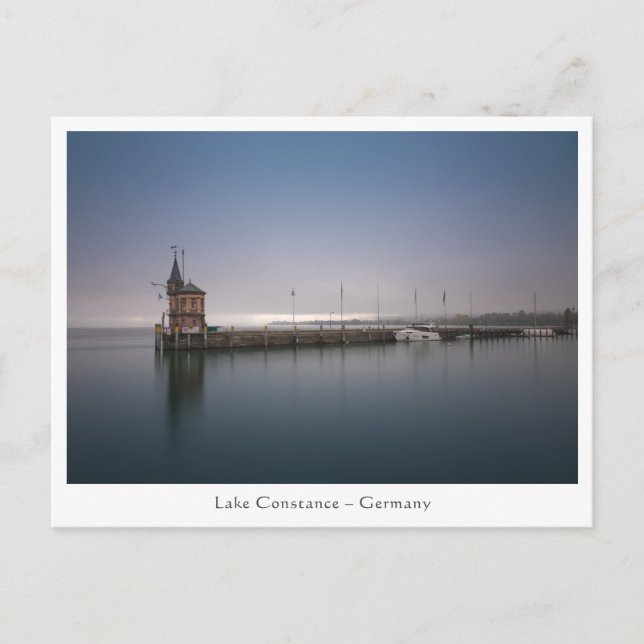 Postal Lake Constance Alemania (Anverso)