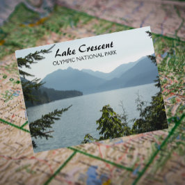 Postal Lake Crescent, Washington Travel Photo