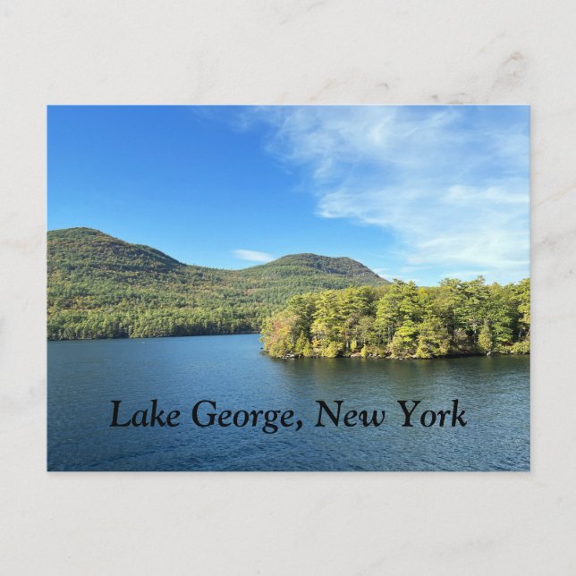 Postal Lake George New York (Anverso)
