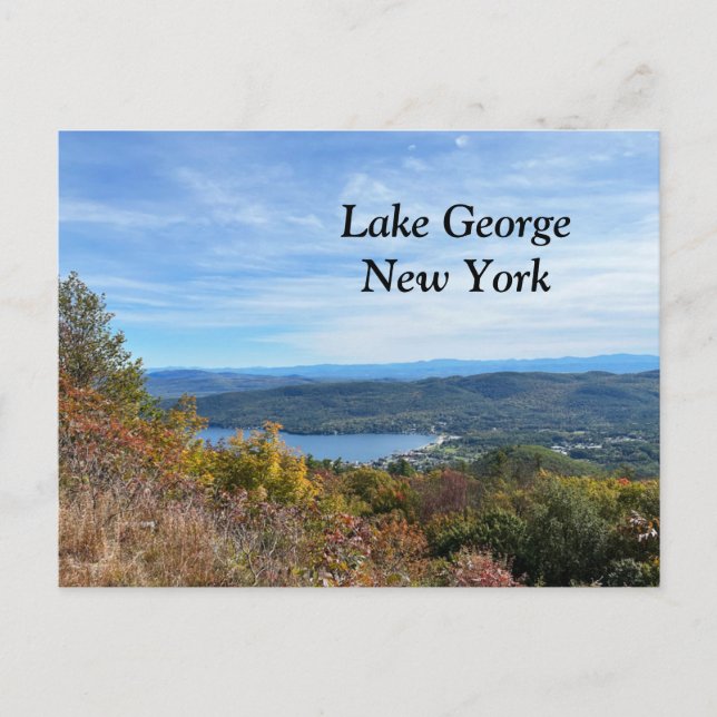 Postal Lake George New York (Anverso)