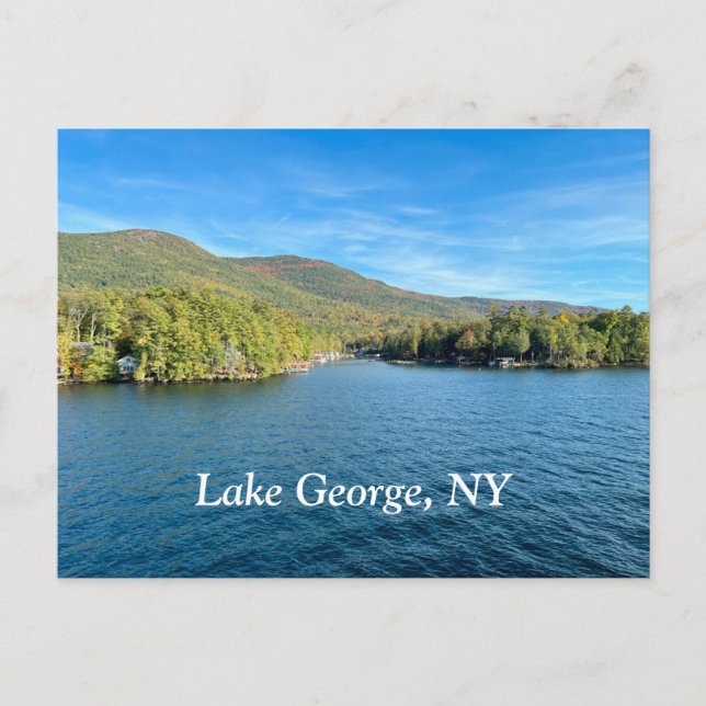 Postal Lake George New York (Anverso)