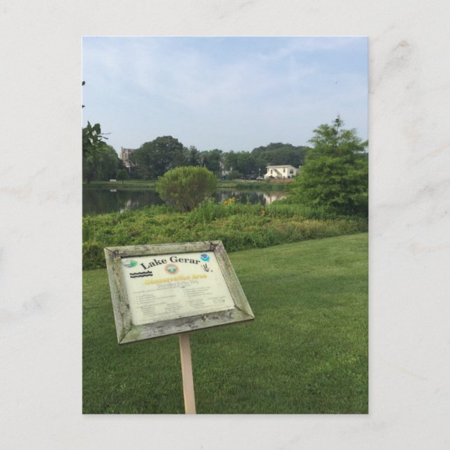 Postal Lake Gerar Rehoboth Beach Delaware (Anverso)
