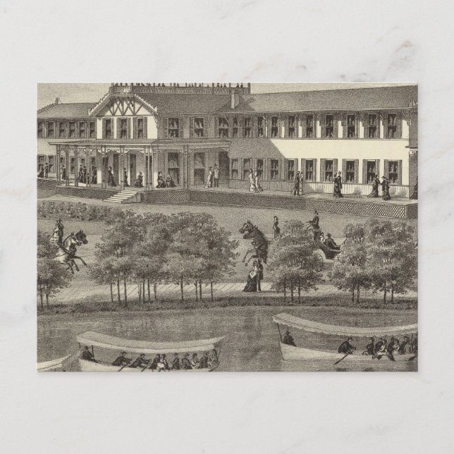 Postal Lake House, Spring Lake, NJ (Anverso)