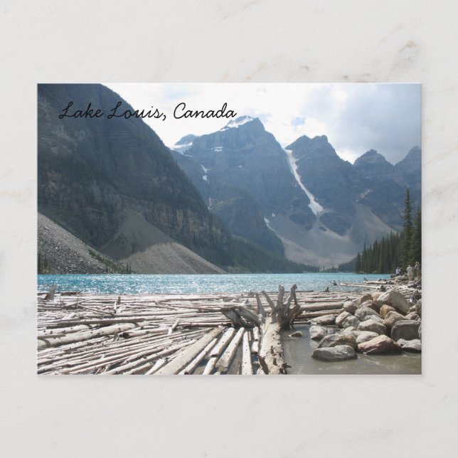 Postal Lake Louis, Canada Postcard (Anverso)