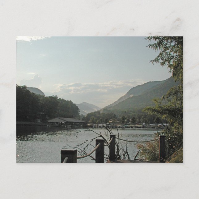 Postal Lake Lure Sunset (Anverso)