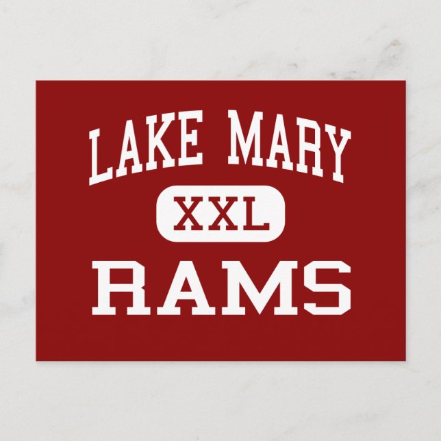 Postal Lake Mary - Rams - High School - Lake Mary Florida (Anverso)
