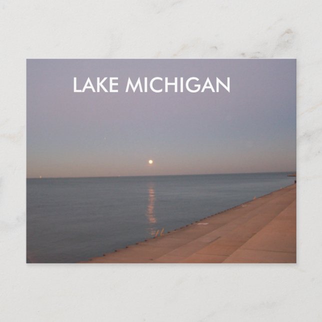 POSTAL LAKE MICHIGAN (Anverso)