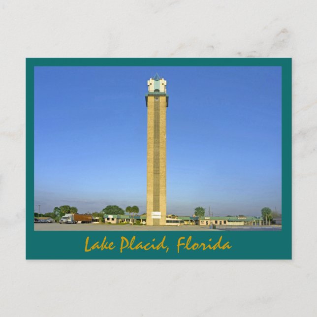 Postal Lake Placid Tower-Lake Placid, Florida (Anverso)