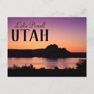 Postal Lake Powell Utah Dawn