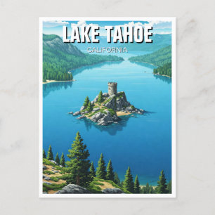 Postal Lake Tahoe Emerald Bay California Travel