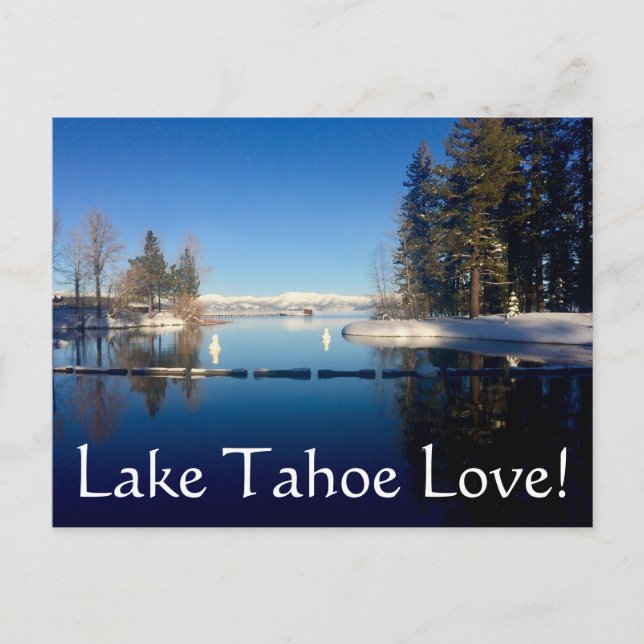 Postal Lake Tahoe Love (Anverso)