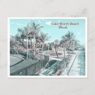 POSTAL LAKE WORTH BEACH - PALM BEACH FLORIDA