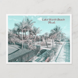 POSTAL LAKE WORTH BEACH - PALM BEACH FLORIDA