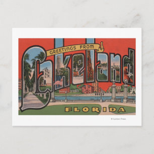 Postal Lakeland, Florida - Grandes Escenas de letras