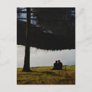 Postal Lakeside Lovers